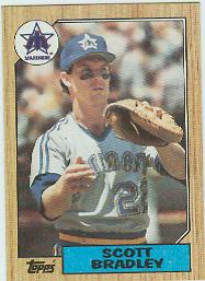 1987 Topps Baseball Cards      376     Scott Bradley